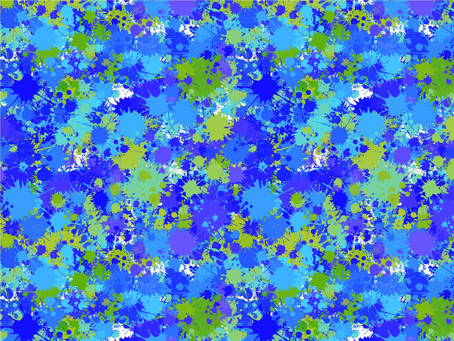 Man Overboard Paint Splatter Vinyl Wrap Pattern~Rwraps Series 914 Digitally Printed Vinyl Wrap~0
