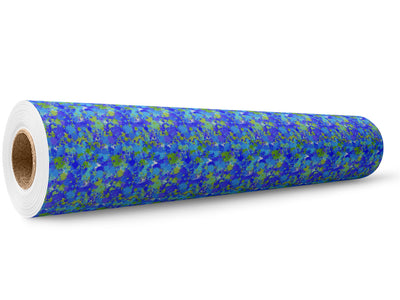 Man Overboard Paint Splatter Wrap Film Wholesale Roll~Rwraps Series 914 Digitally Printed Vinyl Roll~5
