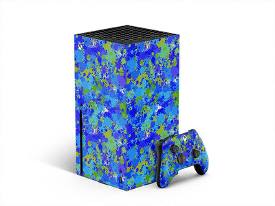 man overboard paint splatter XBOX DIY Decal