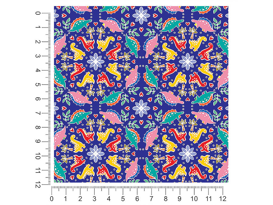 mandala masters dinosaur 1ft x 1ft Craft Sheets