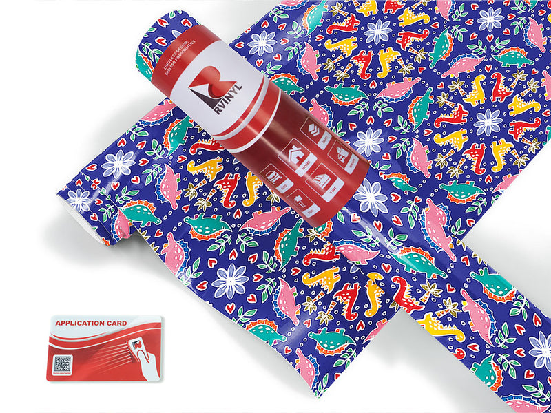 mandala masters dinosaur Craft Vinyl Roll