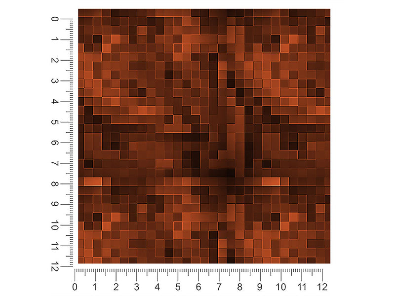 mango tango pixel 1ft x 1ft Craft Sheets