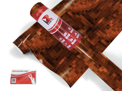 mango tango pixel Craft Vinyl Roll