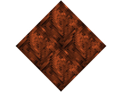 Mango Tango Pixel Vinyl Wrap Pattern