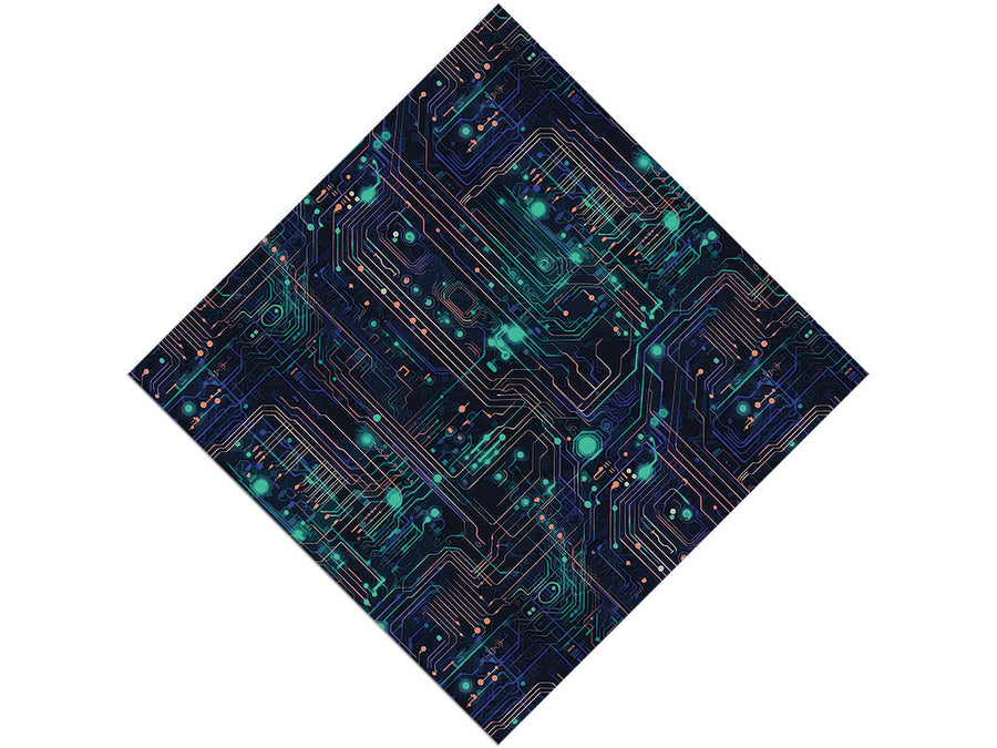 Manic Megabyte Technology Vinyl Wrap Pattern~Rwraps Series 914 Digitally Printed Vinyl Wrap~0