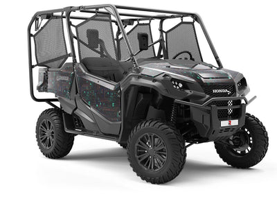 Manic Megabyte Technology Utility Vehicle Vinyl Wrap