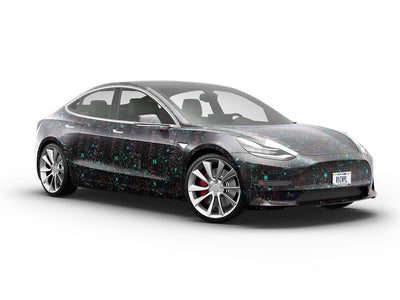 Manic Megabyte Technology Vehicle Vinyl Wrap