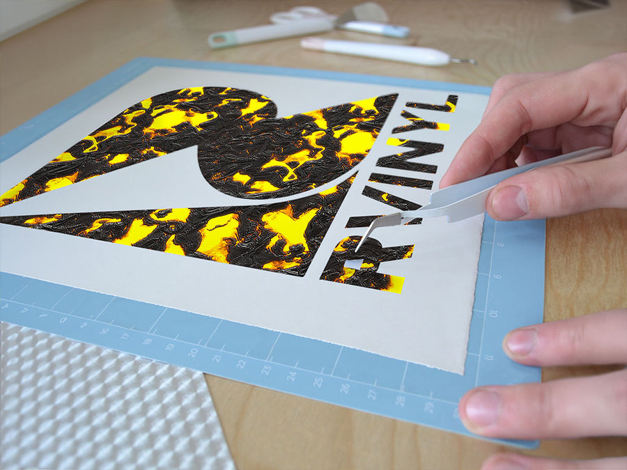 mantle plume lava Easy Weed Craft Vinyl