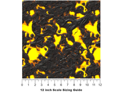 Mantle Plume Lava Vinyl Film Pattern Size 12 inch Scale~Rwraps Mantle Plume Lava Sizing Chart~2
