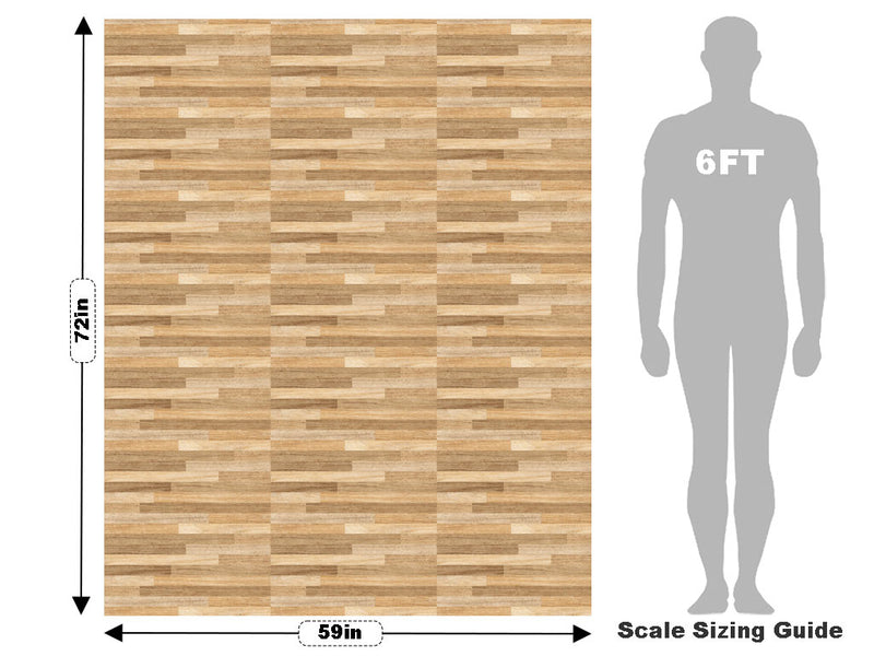 Maple  Wooden Parquet Vehicle Wrap Scale~Rwraps Series 914 Maple  Wooden Parquet Measurements~2