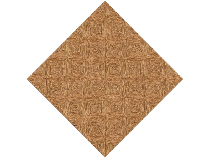 Maple Star Wooden Parquet Vinyl Wrap Pattern