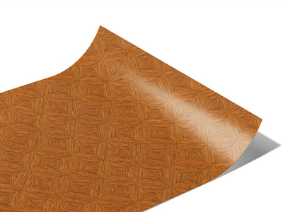 Maple Star Wooden Parquet Vinyl Wraps~Rwraps Series 914 Digitally Printed Vinyl Wrap~1