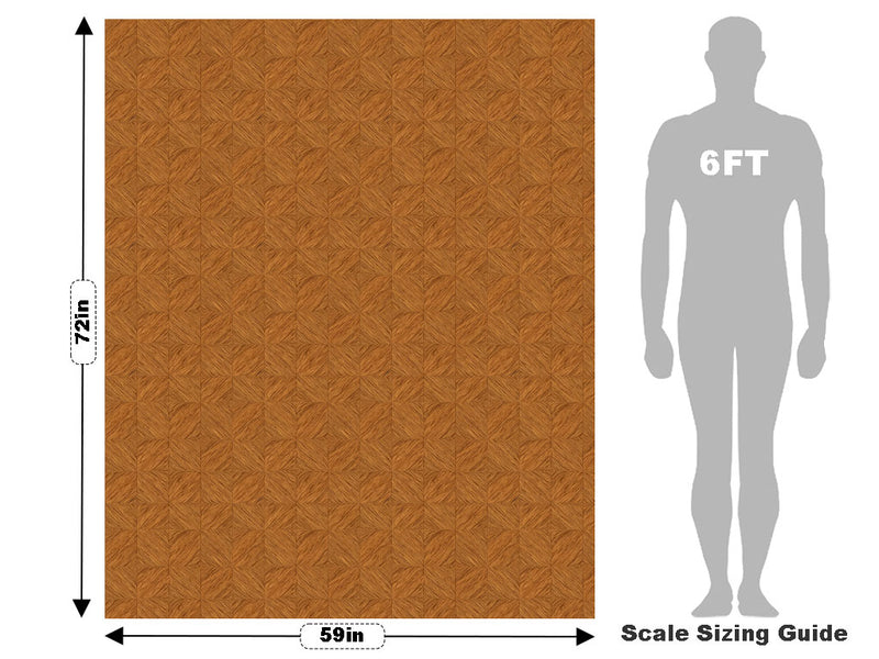 Maple Star Wooden Parquet Vehicle Wrap Scale~Rwraps Series 914 Maple Star Wooden Parquet Measurements~2
