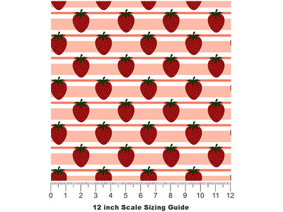 Mara Des Bois Fruit Vinyl Film Pattern Size 12 inch Scale~Rwraps Mara Des Bois Fruit Sizing Chart~2