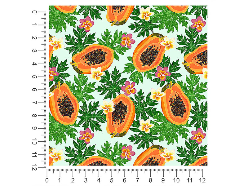 maradol fruit 1ft x 1ft Craft Sheets