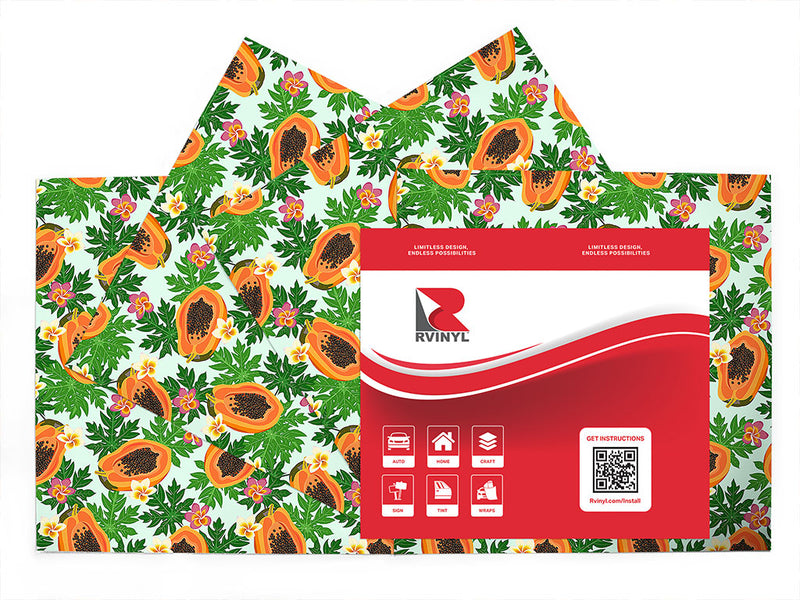 maradol fruit Craft Vinyl Sheet Pack