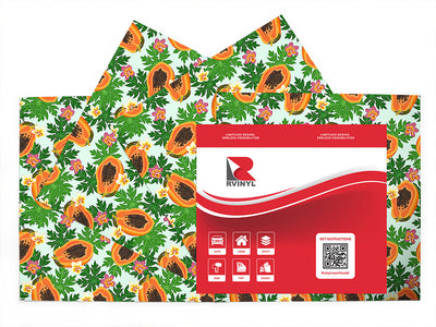 maradol fruit Craft Vinyl Sheet Pack
