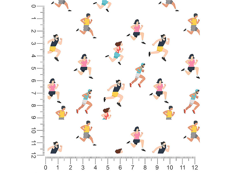 marathon champs sport 1ft x 1ft Craft Sheets