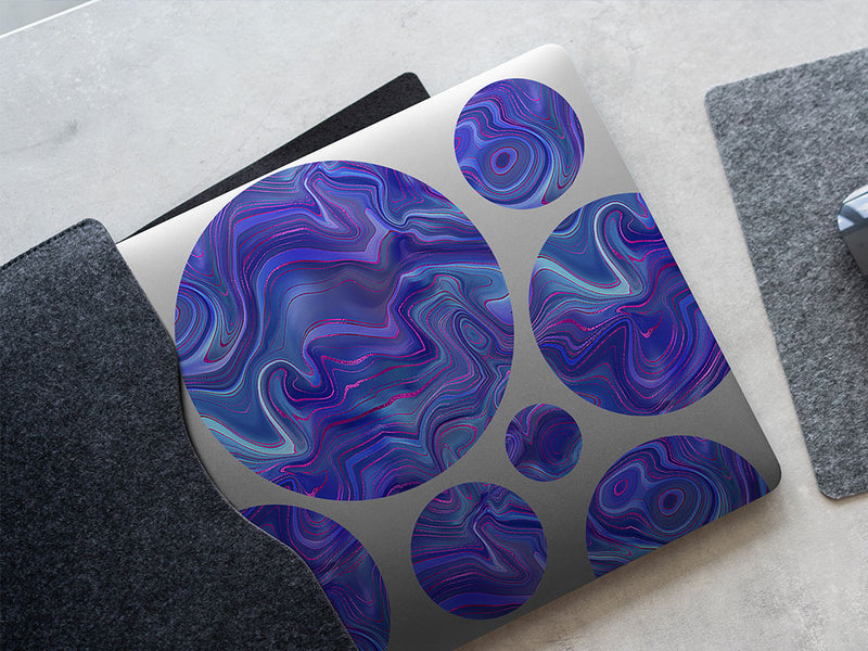 march birthday gemstone films DIY Laptop Stickers