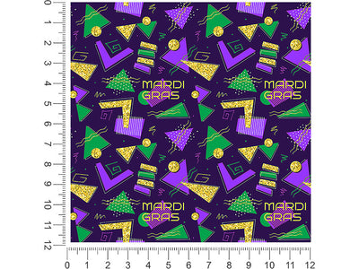 mardi gras  1ft x 1ft Craft Sheets