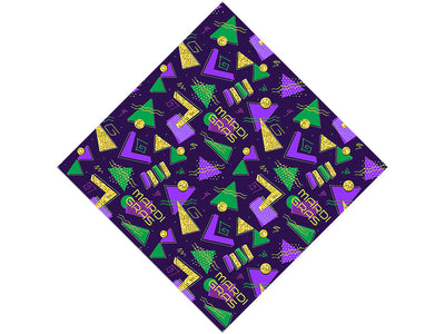 Mardi Gras Americana Vinyl Wrap Pattern