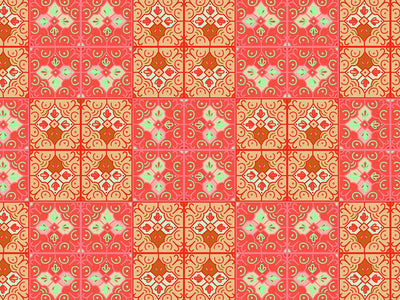 Marigold Tile Vinyl Wrap Pattern~Rwraps Series 914 Digitally Printed Vinyl Wrap~0
