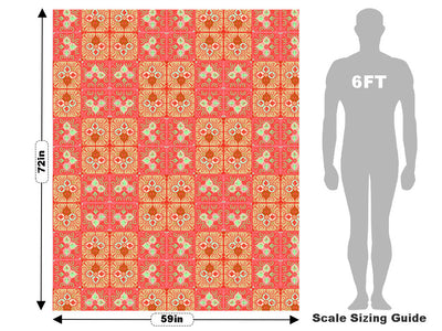 Marigold Tile Vehicle Wrap Scale~Rwraps Series 914 Marigold Tile Measurements~2
