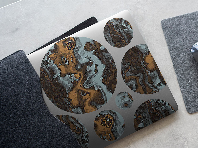 marine glass epoxy resin DIY Laptop Stickers