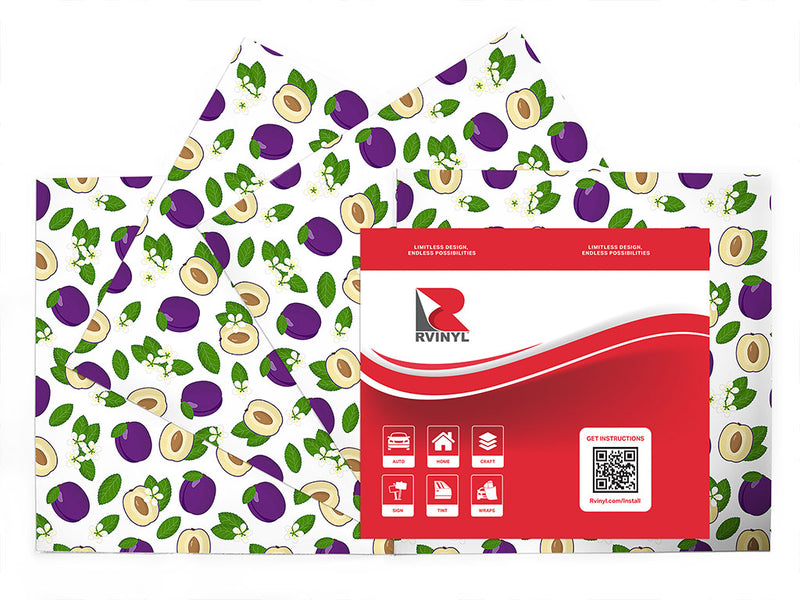 marjories seedling fruit Craft Vinyl Sheet Pack