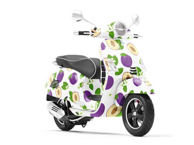 Marjories Seedling Fruit Vespa Scooter Wrap Film