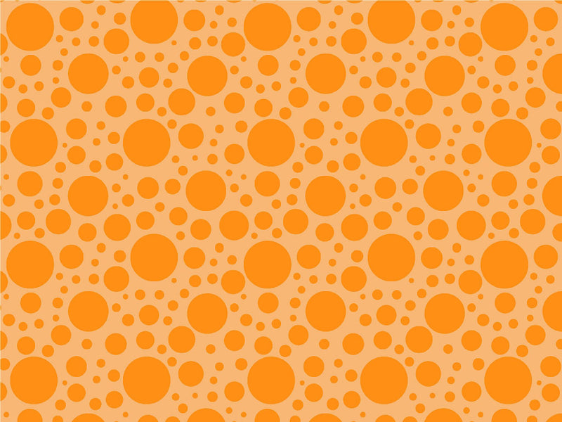 Marmalade Orange Polka Dot Vinyl Wrap Pattern~Rwraps Series 914 Digitally Printed Vinyl Wrap~0