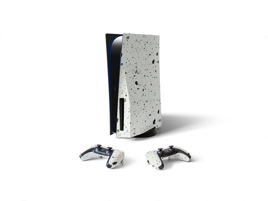 marmo terrazzo stone Sony PS5 DIY Skin