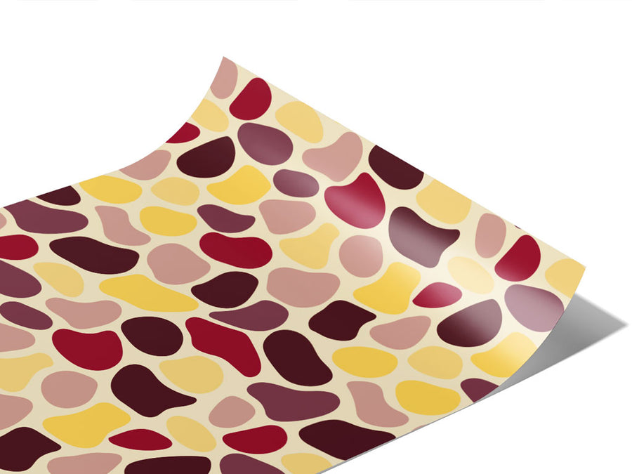Maroon Company Cobblestone Vinyl Wraps~Rwraps Series 914 Digitally Printed Vinyl Wrap~1