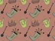 Maroon Gear Gardening Vinyl Wrap Pattern~Rwraps Series 914 Digitally Printed Vinyl Wrap~0