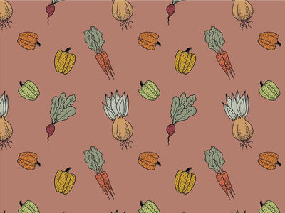 Maroon Harvest Gardening Vinyl Wrap Pattern~Rwraps Series 914 Digitally Printed Vinyl Wrap~0