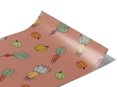 Maroon Harvest Gardening Vinyl Wraps~Rwraps Series 914 Digitally Printed Vinyl Wrap~0