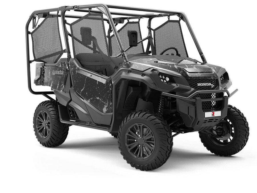 Marquina Black Marble Utility Vehicle Vinyl Wrap