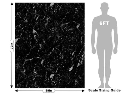 Marquina Black Marble Vehicle Wrap Scale~Rwraps Series 914 Marquina Black Marble Measurements~1