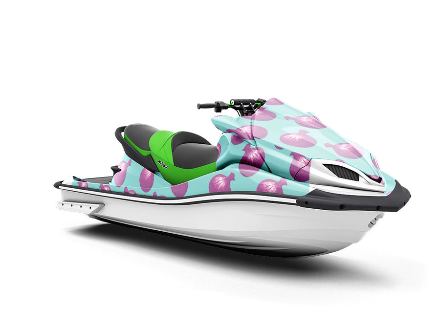 Mars Red Vegetable Jet Ski Vinyl Customized Wrap