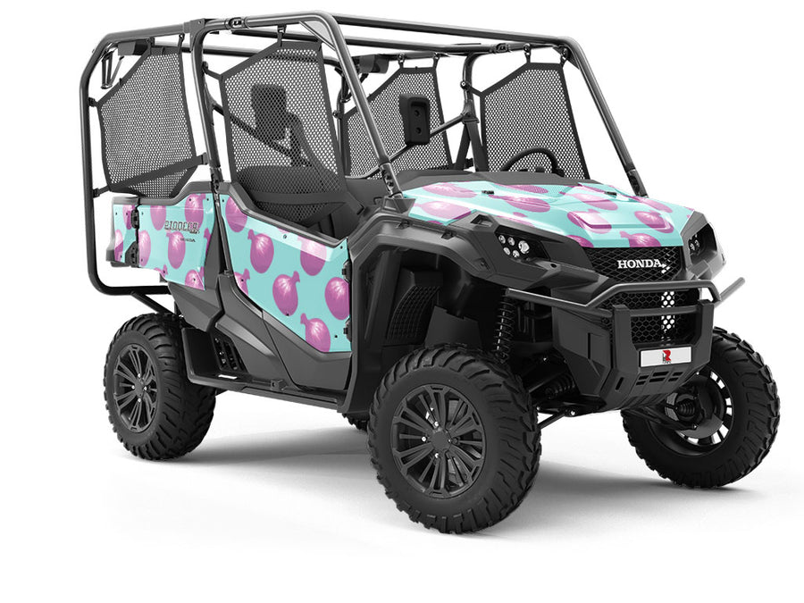 Mars Red Vegetable Utility Vehicle Vinyl Wrap