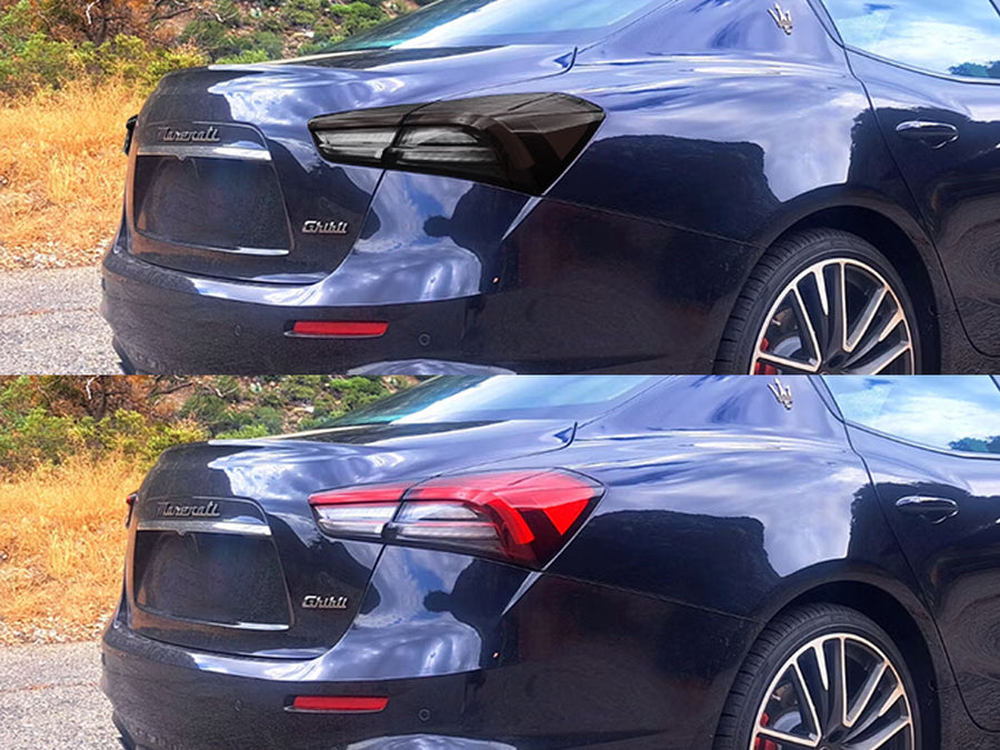 ghibli Before and After Smoked Taillights