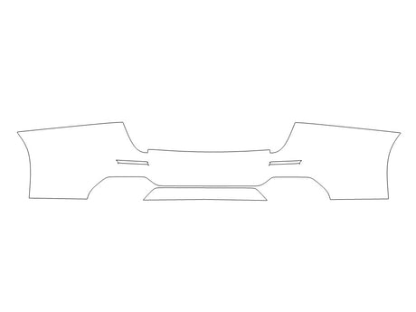 ghibli Avery Dennison Clear Bra Door Cup Precut PPF Diagram