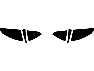 granturismo Precut Tail Light Tint Diagram