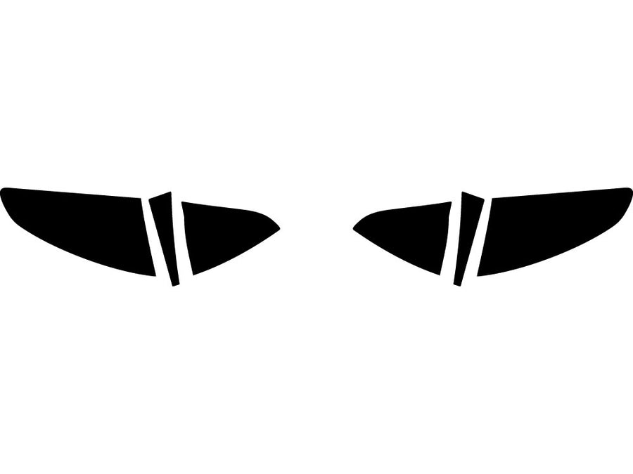 granturismo Precut Tail Light Tint Diagram