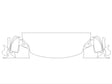 grecale Avery Dennison Clear Bra Hood Precut PPF Diagram