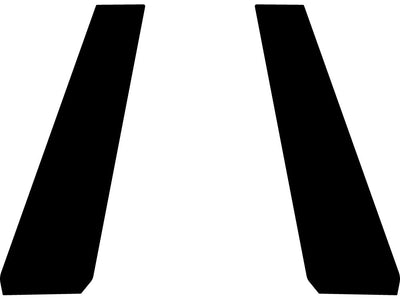 maserati levante 2017-2022 Carbon Fiber Pillar Trim Diagram