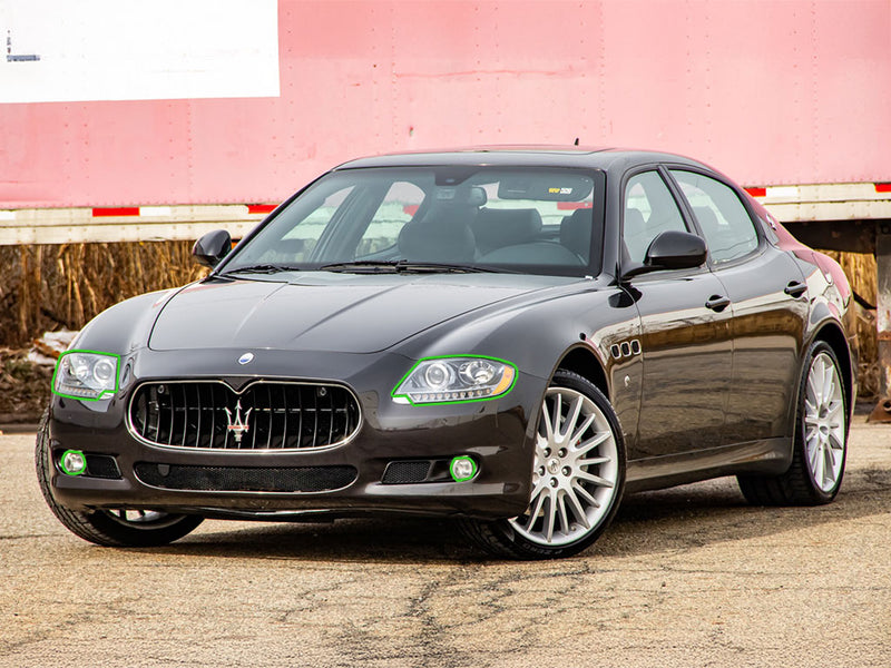 maserati quattroporte 2009-2013 Headlight Protection Installation Location