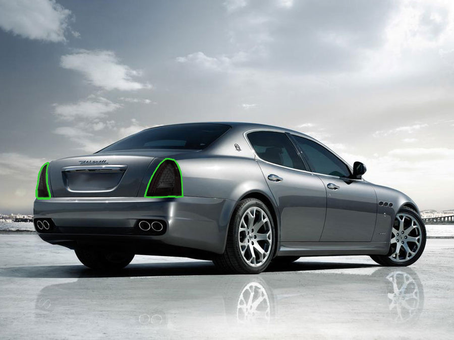 quattroporte Tail Light Tint Installation Points
