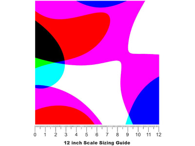 Master Mephisto Retro Vinyl Film Pattern Size 12 inch Scale~Rwraps Master Mephisto Retro Sizing Chart~2