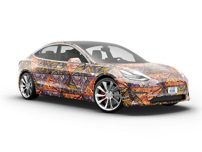 Masters Servant Art Deco Vehicle Vinyl Wrap